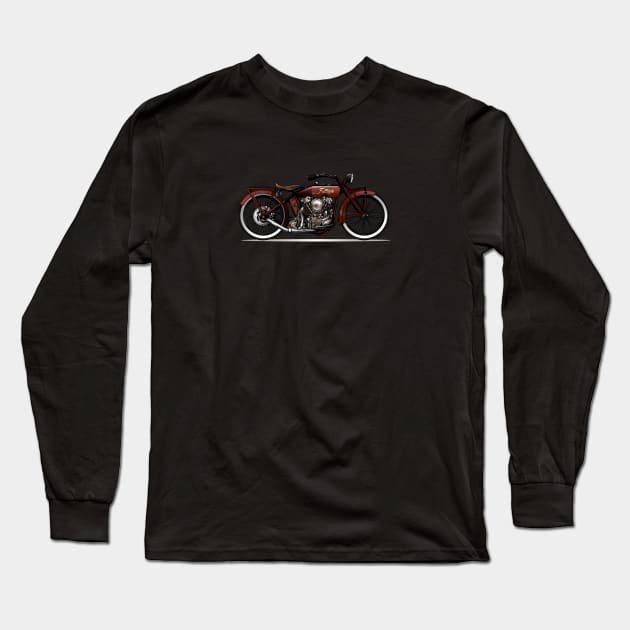 Classic Bike Long Sleeve T-Shirt by TambuStore